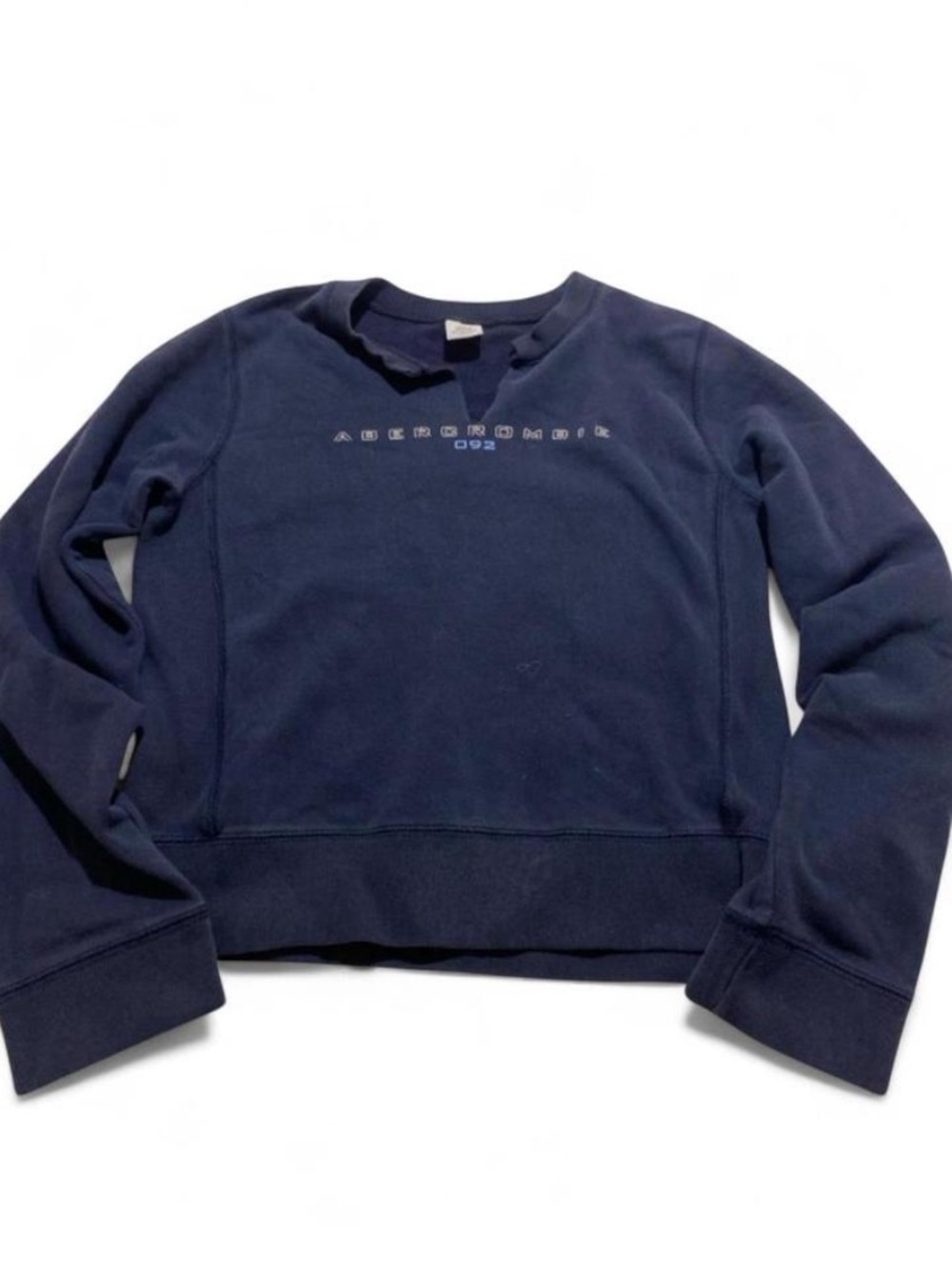 Abercrombie & Fitch Dark Navy Crewneck Sweatshirt